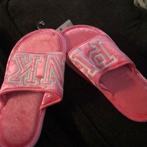 PINK slipper slides